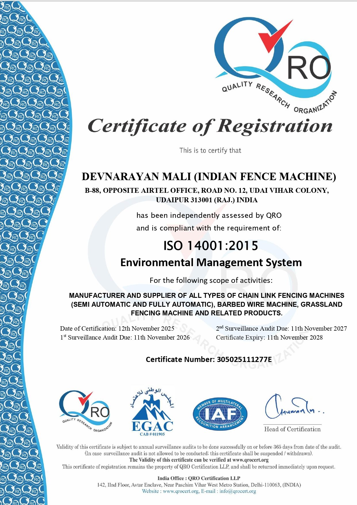 ISO 14001:2015